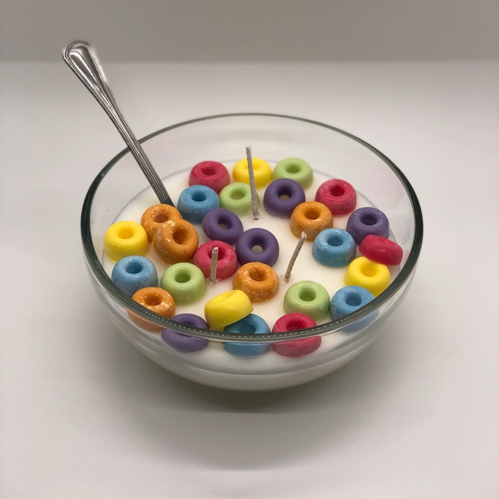 3Wick Fruit Loops Scented Candle Bowl (1 bowl)
